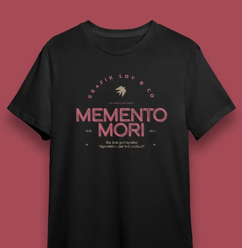 Camiseta Memento Mori