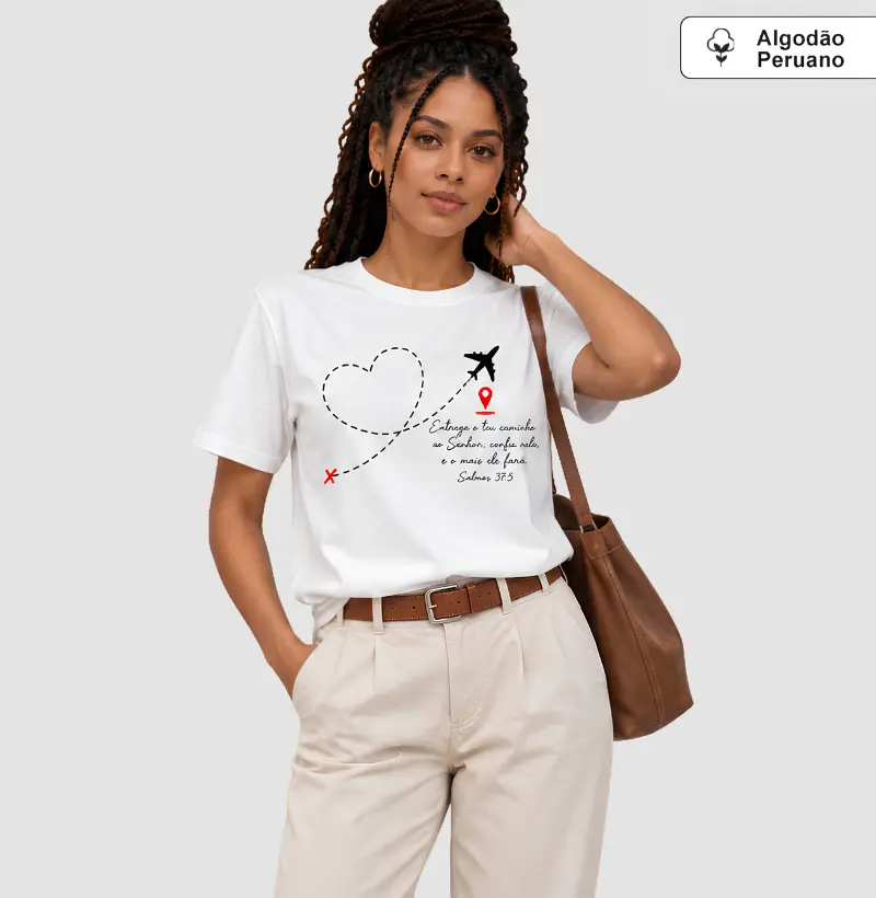 Camiseta Entrega o Teu Caminho — Salmos 37:5