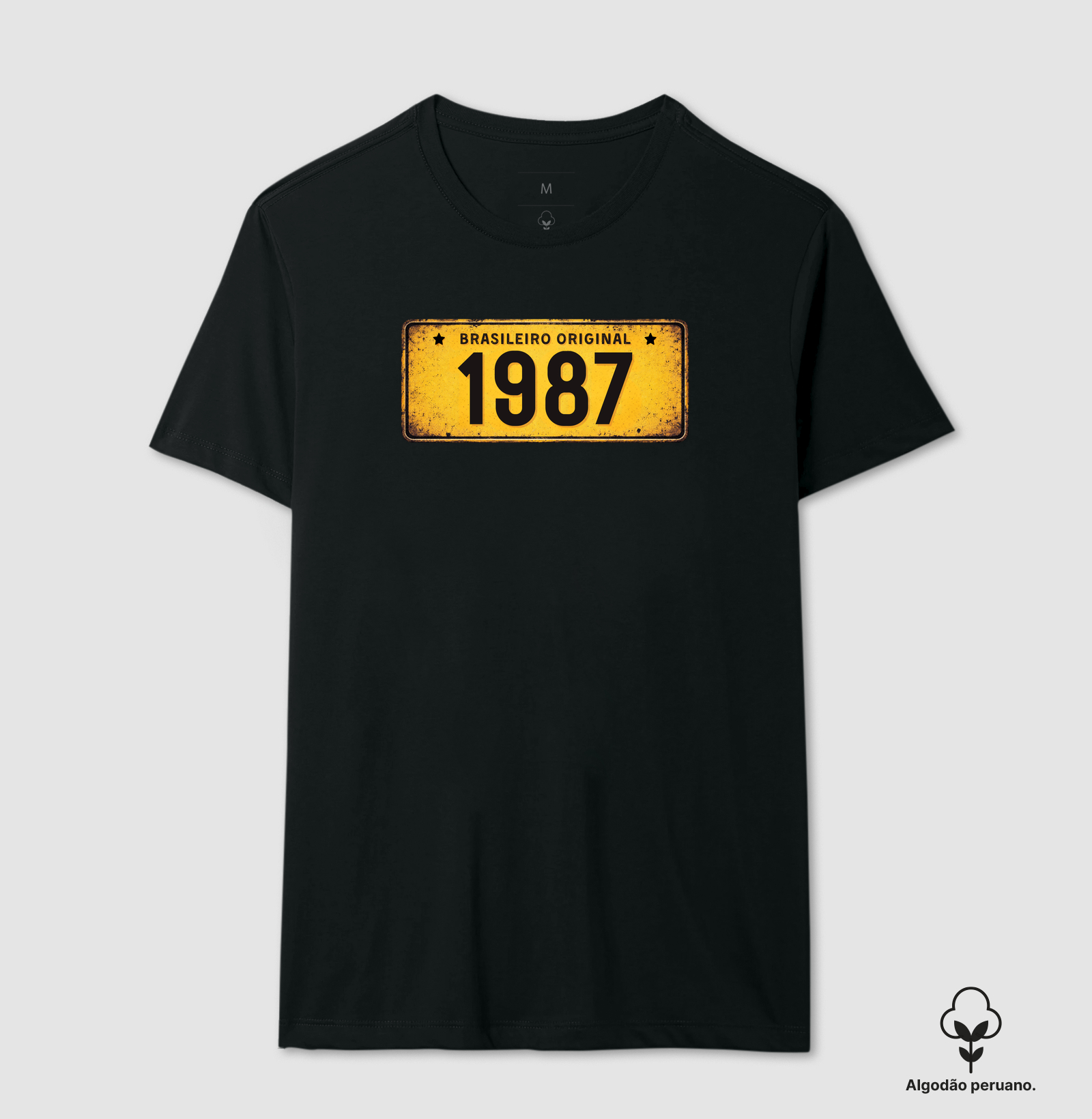 Placa Amarela 1987