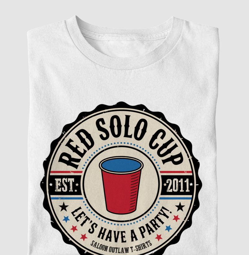 Saloon - Red Solo Cup, Let´s Have a Party (Tampinha)