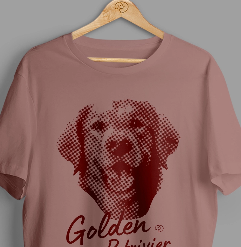 Golden Retrivier Halftone