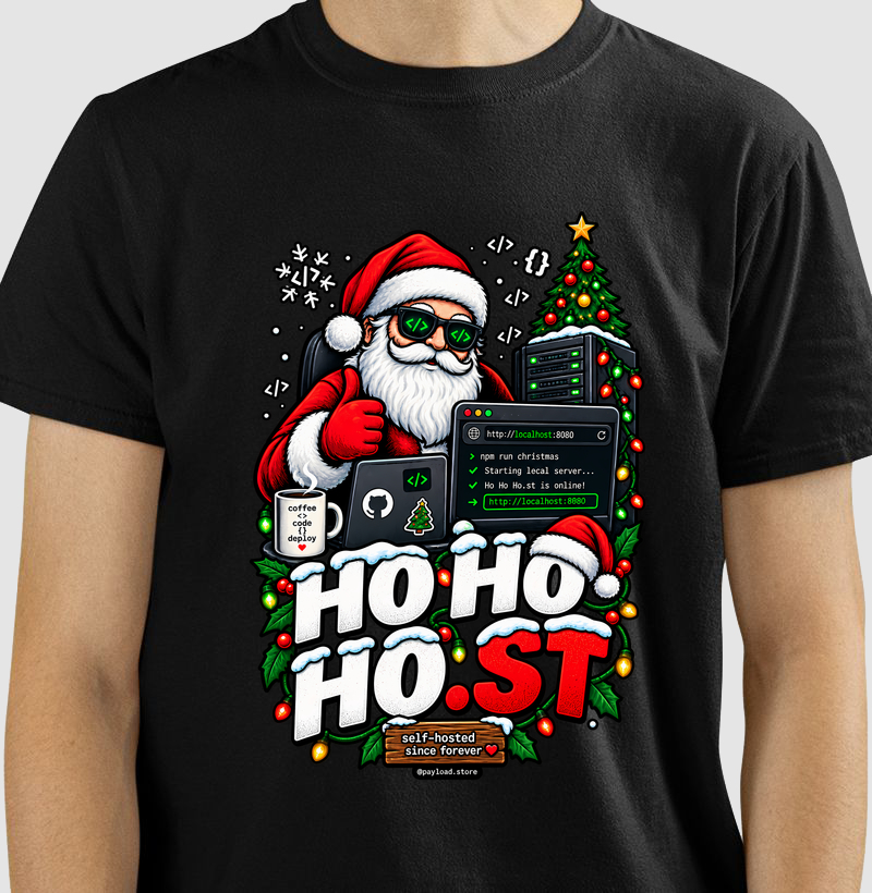 Ho Ho Host — Self-hosted Since Forever