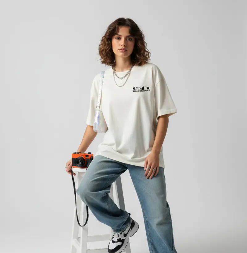 Cami Oversized — Desce mais uma!