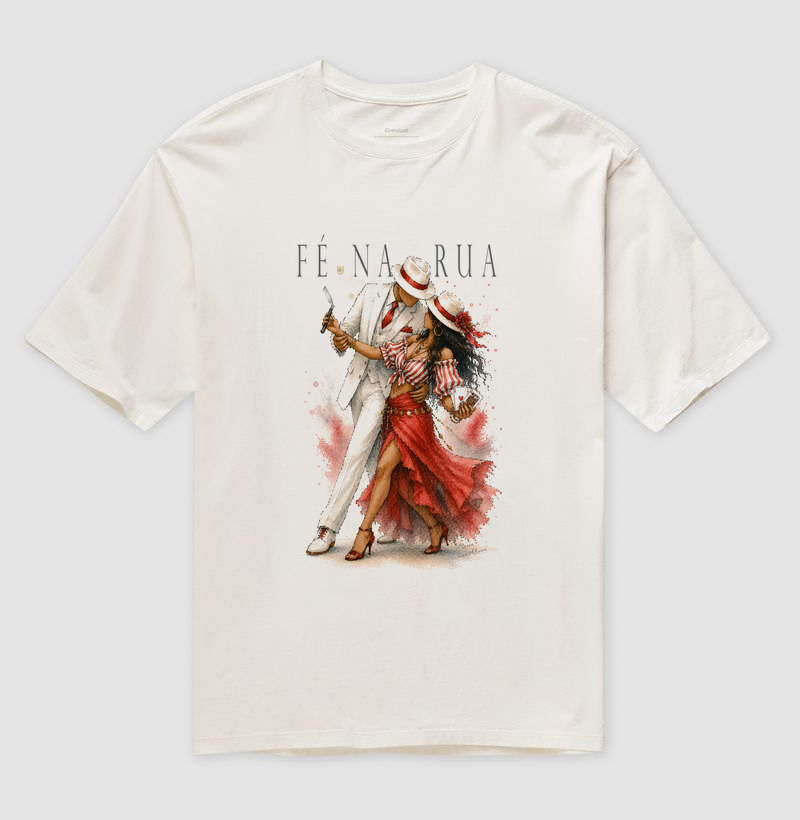 Fé na Rua Maria Patuá - Camiseta Oversized