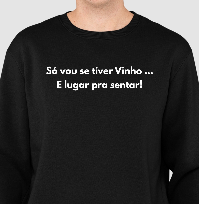 Moletom Lugar pra Sentar