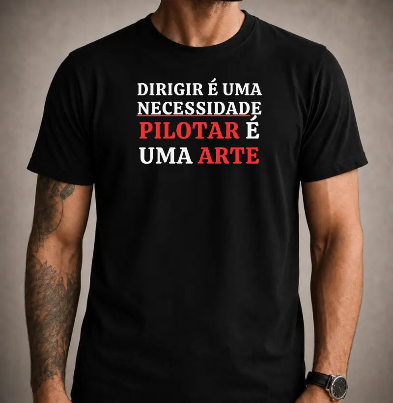 Pilotar é uma ARTE