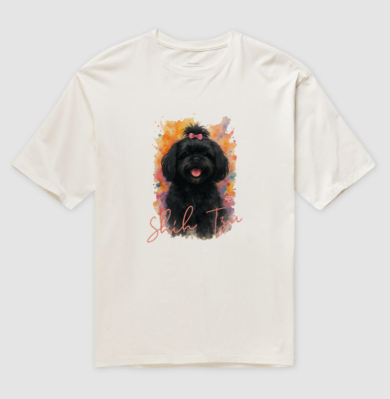 Shih Tzu Black Splash