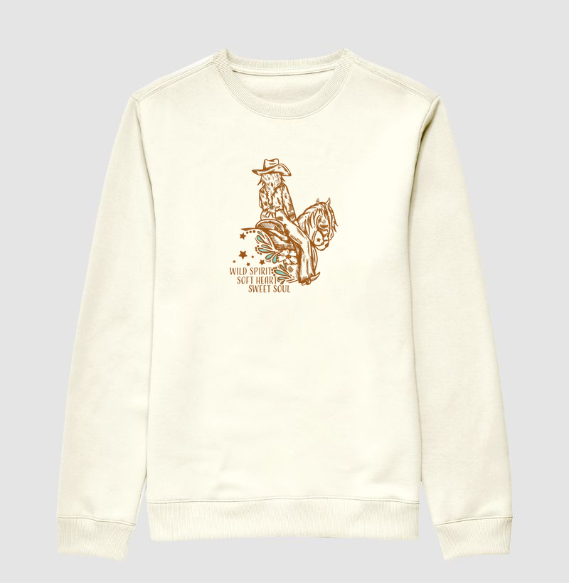 Ride Flowers - Suéter Moletom