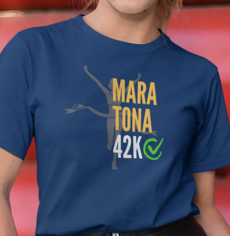 Maratona 42K concluída - Feminina