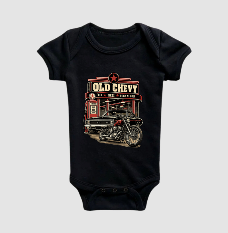 Fuel & Chrome | Steel & Wheels - Old Chevy - Body Infantil