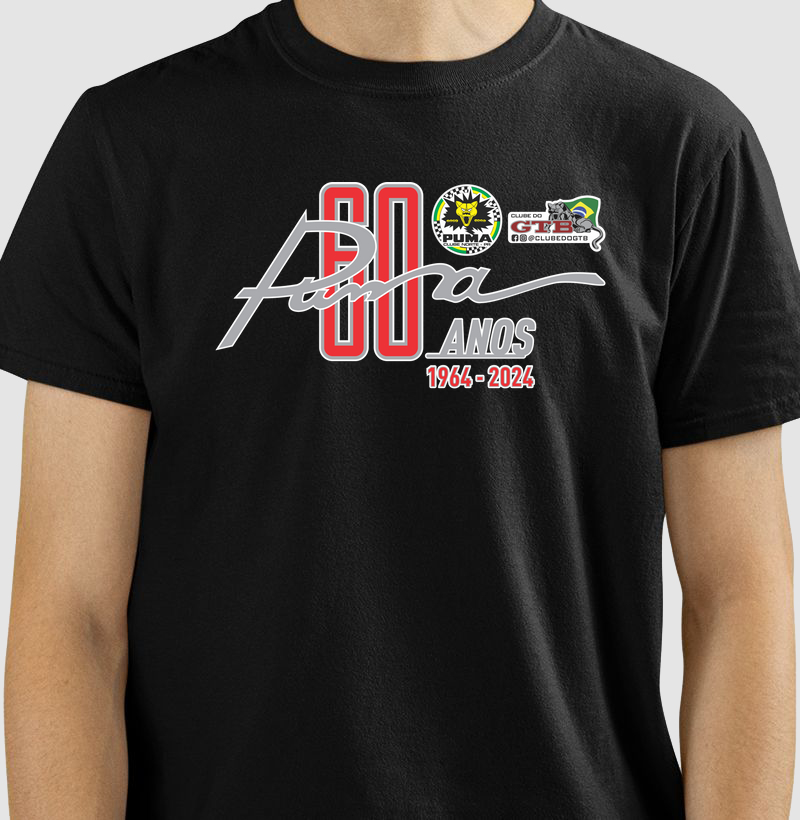 Camiseta 60 anos
