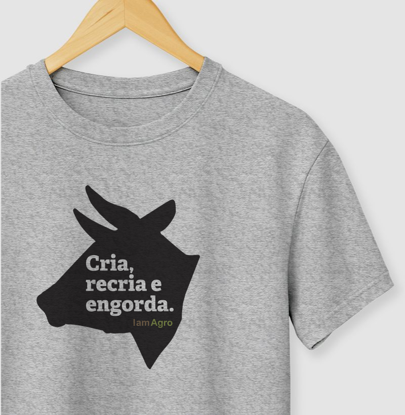 Camiseta Cria, Recria e Engorda | I Am Agro