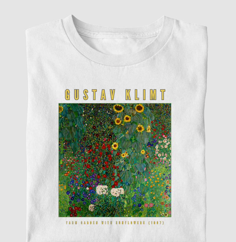 Farm Garden with Sunflowers (1907) - Gustav Klimt