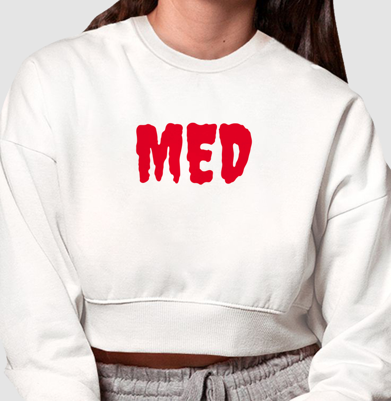 Cropped Moletom MED Bold