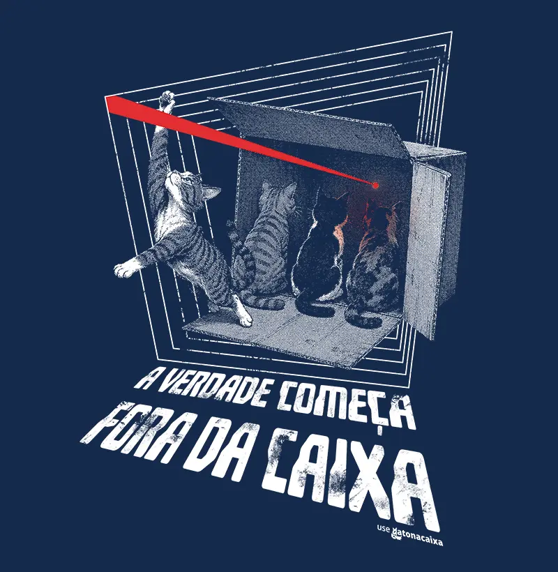 Gatão - Mito da Caixa - Camiseta