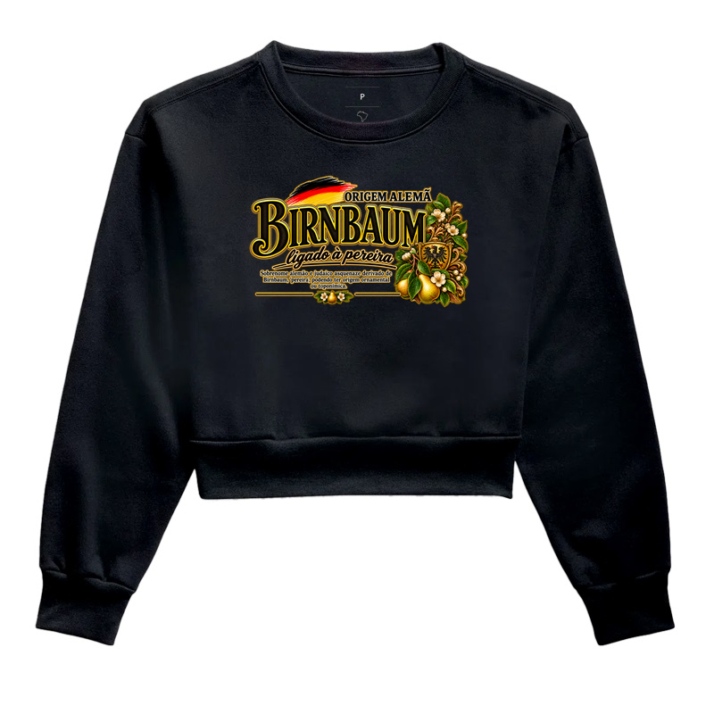 Birnbaum  - Cropped Moletom