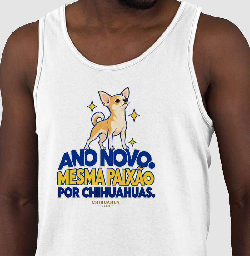 Ano Novo, mesma paixão por chihuahuas.