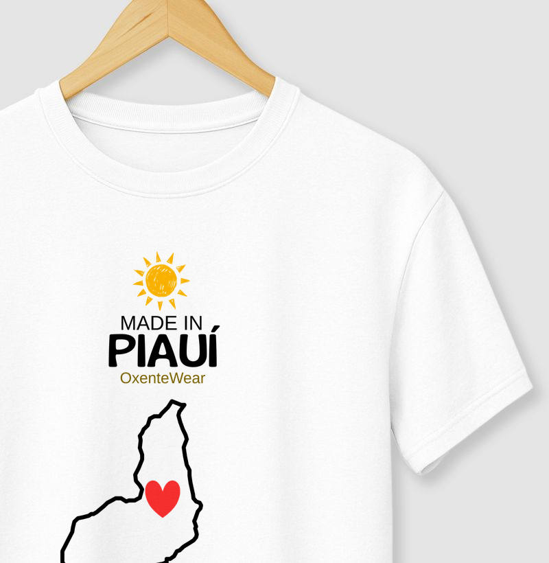 Camiseta Made in Piaui | OxenteWear