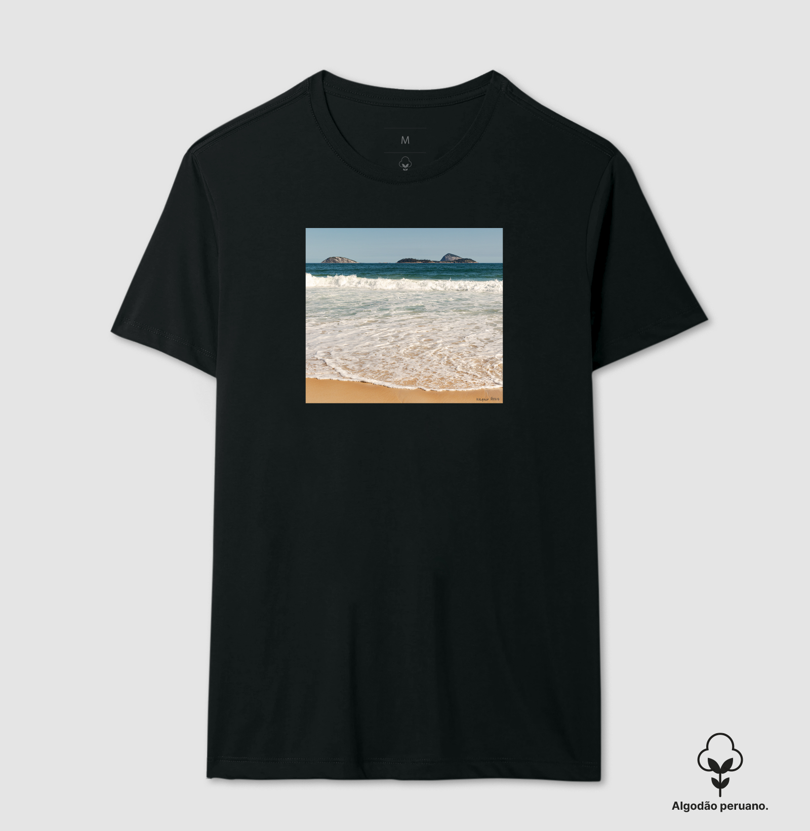 Camiseta Pés na Areia