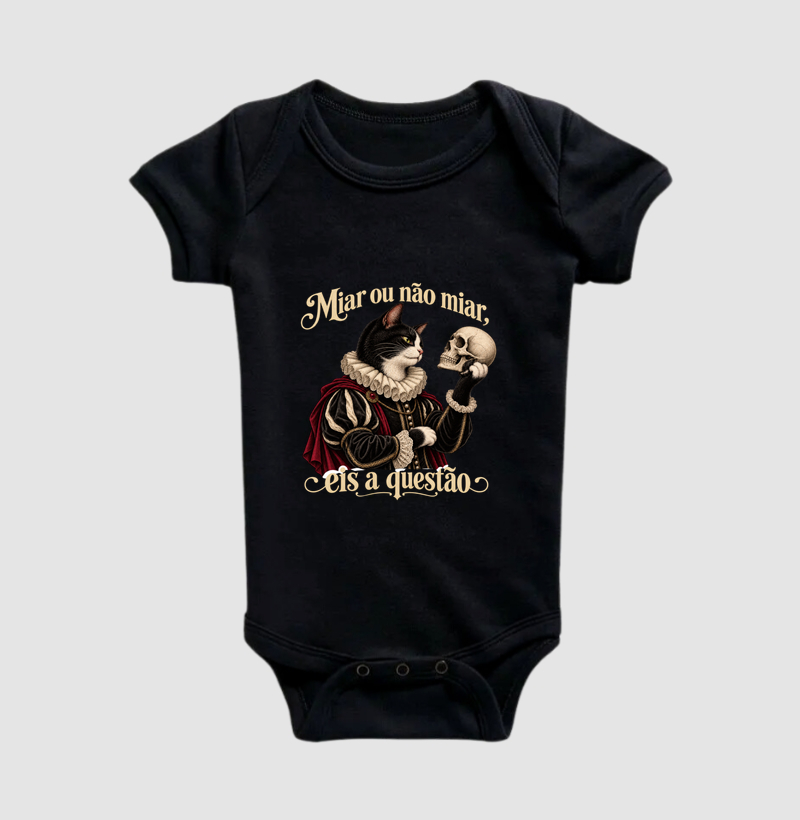 Hamlet Felino - Body Infantil