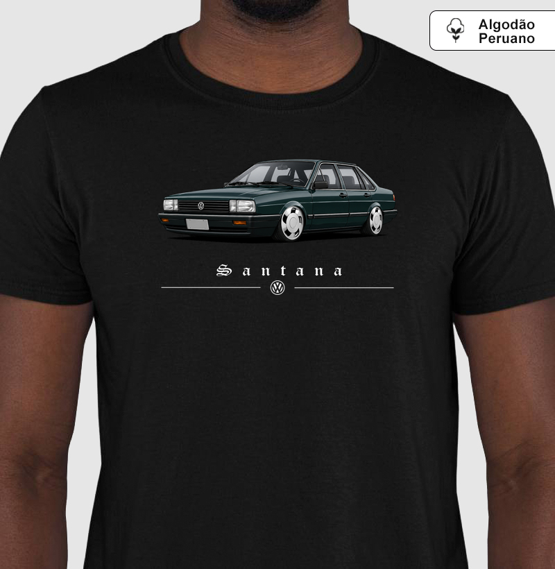 Camiseta em algodão peruano Santana