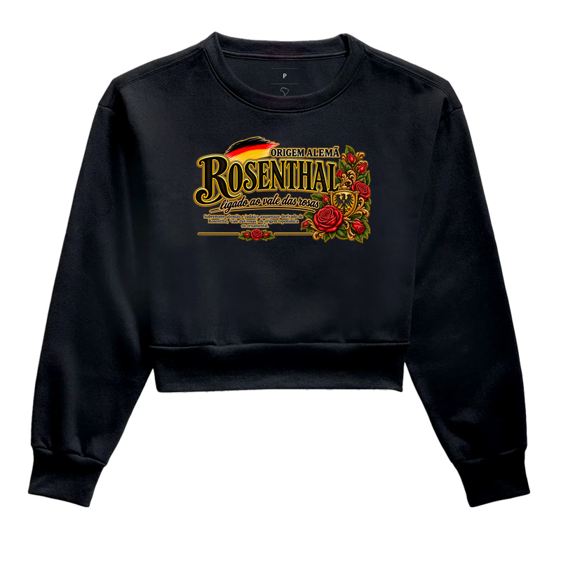 Rosenthal  - Cropped Moletom