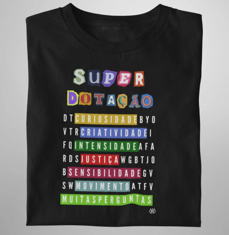 Caça palavras - Superdotação