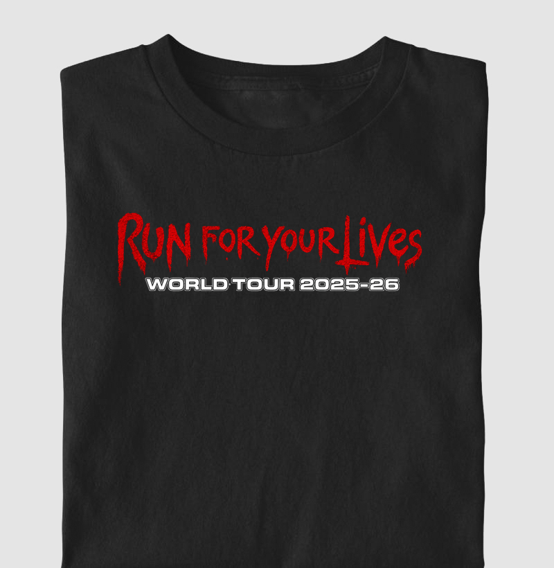 Camiseta Run 4 Your Lives