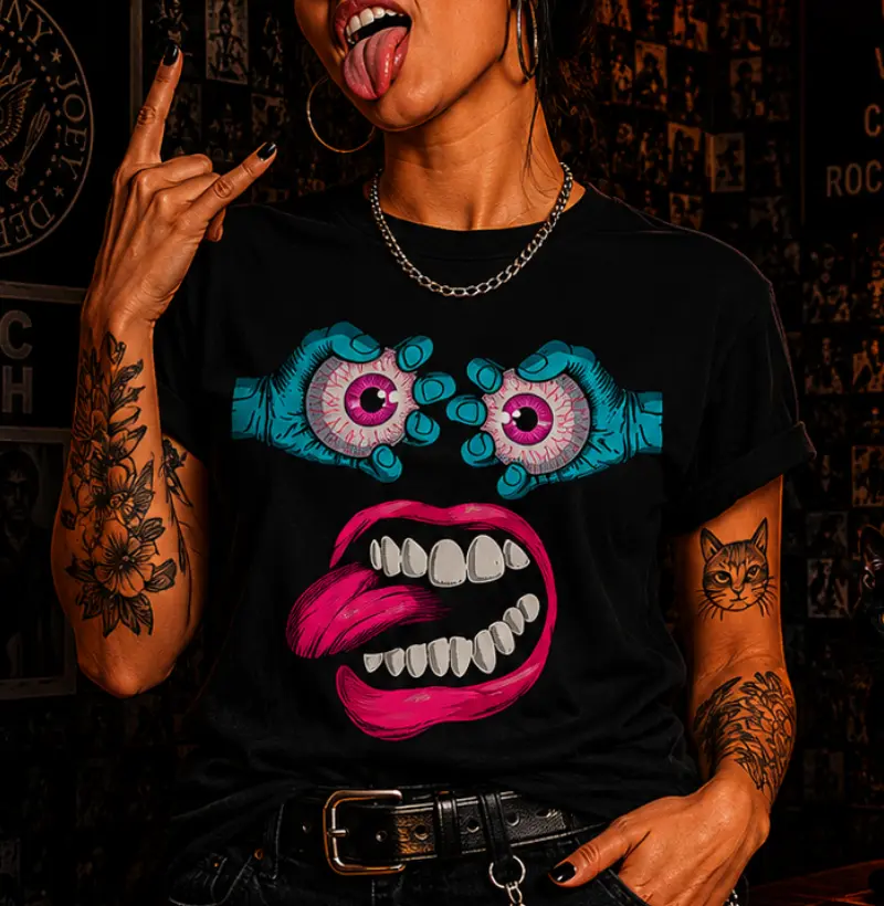 Smile ugly