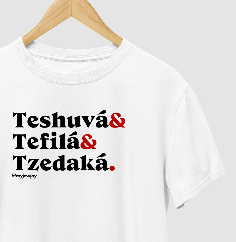 Tshuvá, Tefilá e Tzedaká