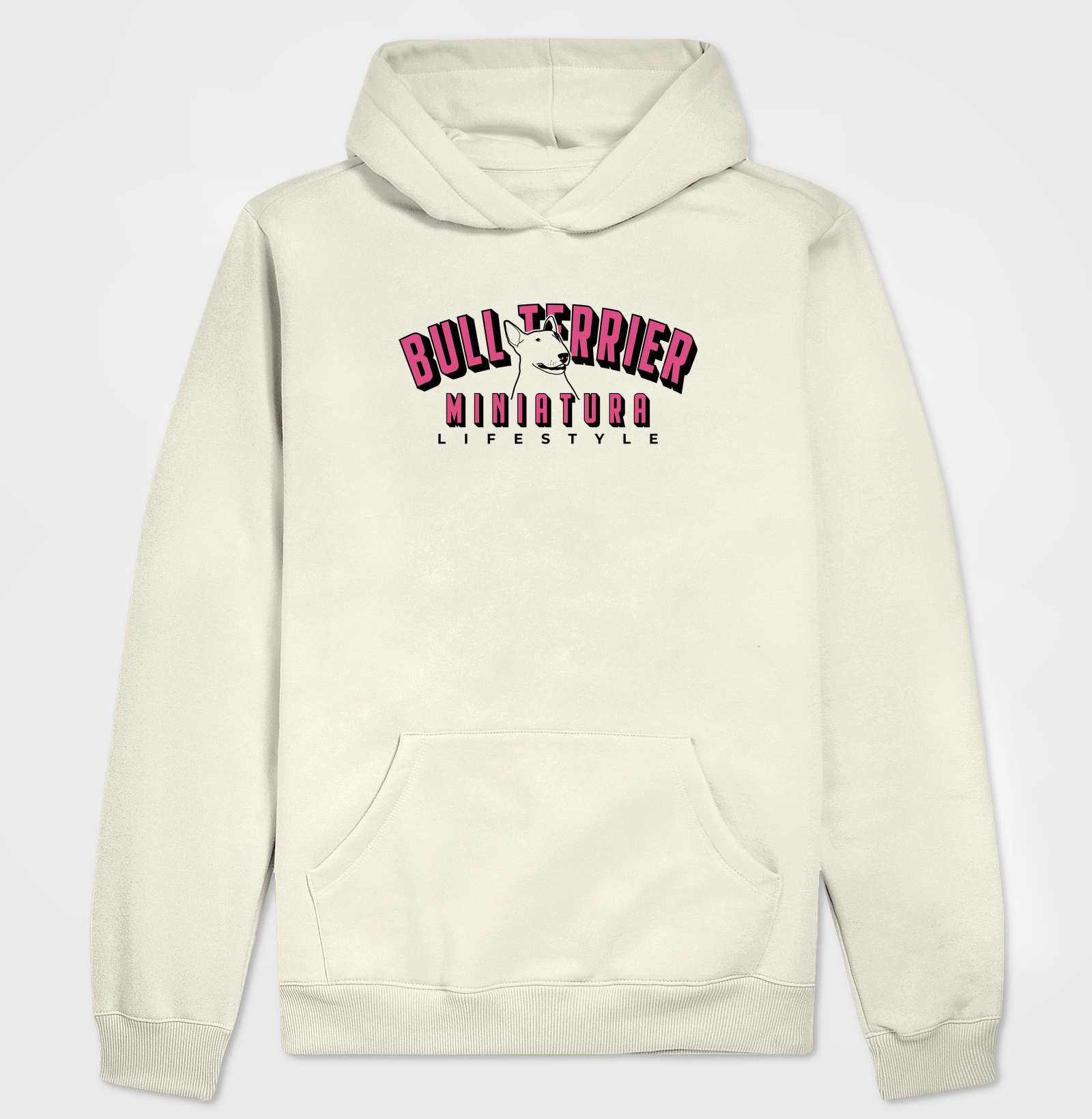 Bull Terrier Miniatura Lifestyle Rosa