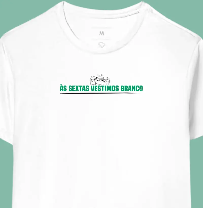 Às Sextas Vestimos Branco - Minimalista