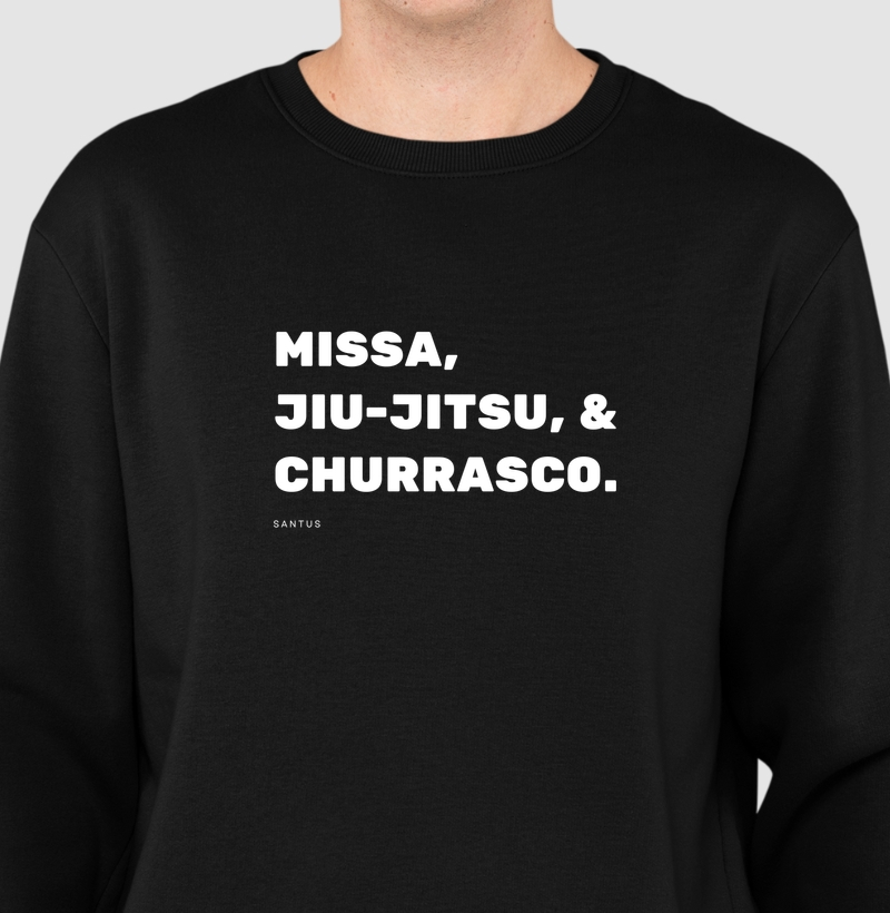 Missa, Jiu-jitsu, churrasco