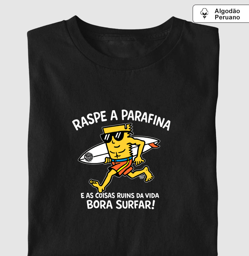 Raspe a parafina e as coisas ruins da vida. Bora Surfar! By Emerson Morga