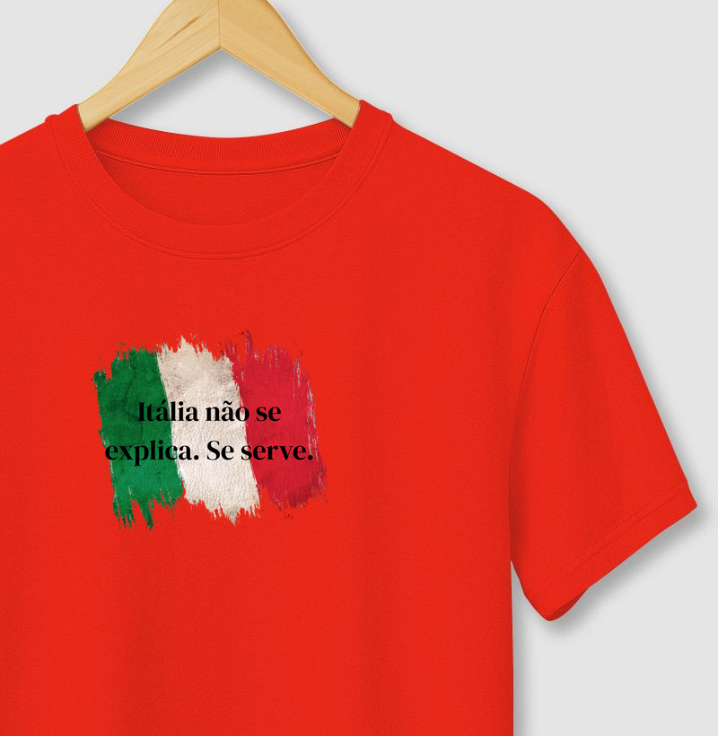 Itália não se explica. Se serve.