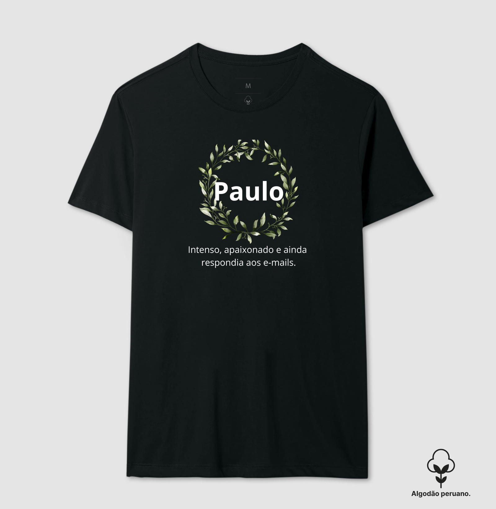 Paulo - Camiseta Algodão Peruano