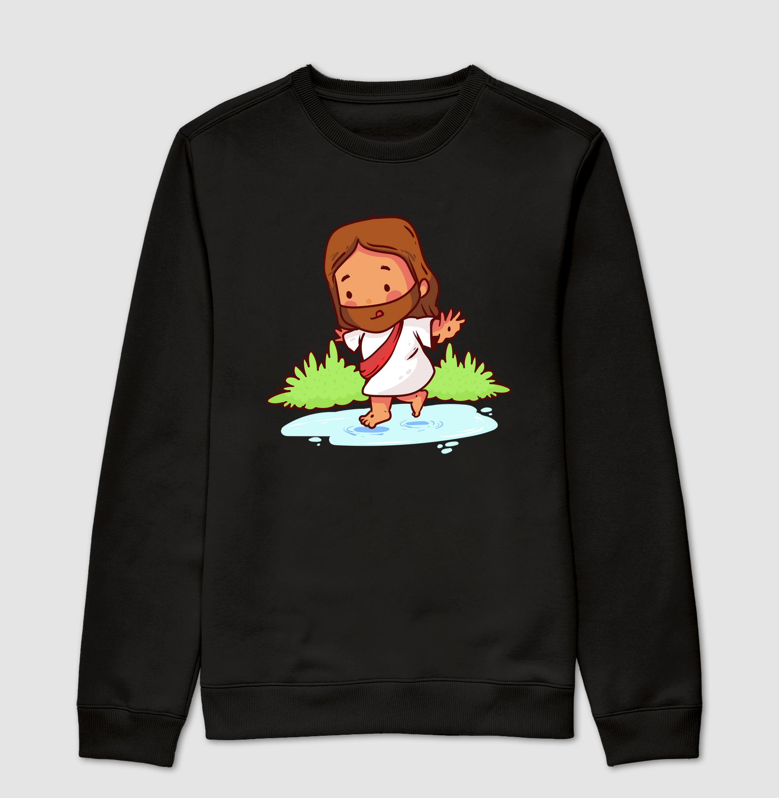 Jesusinho nas águas