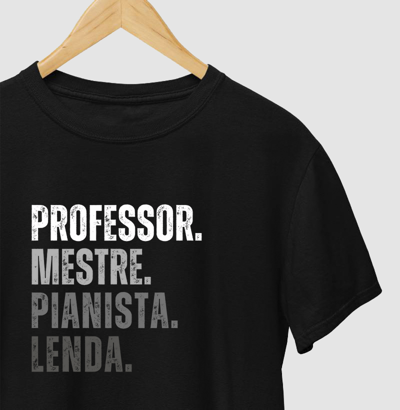 PROFESSOR. MESTRE. PIANISTA. LENDA