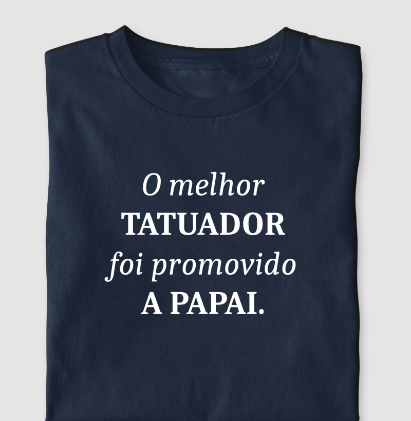 O melhor tatuador foi promovido a papai
