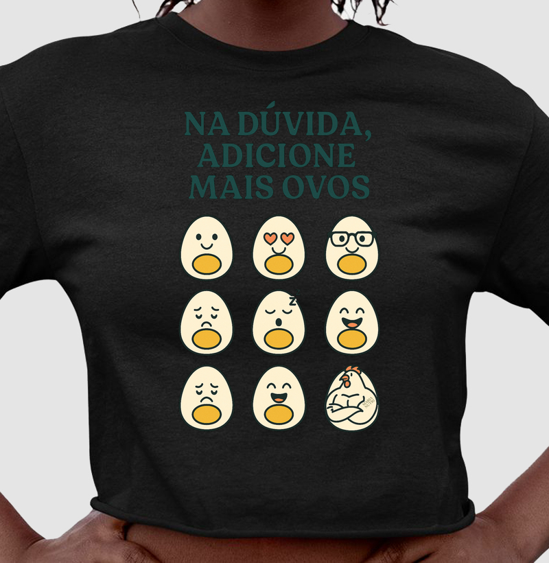 Na dúvida adicione mais ovos