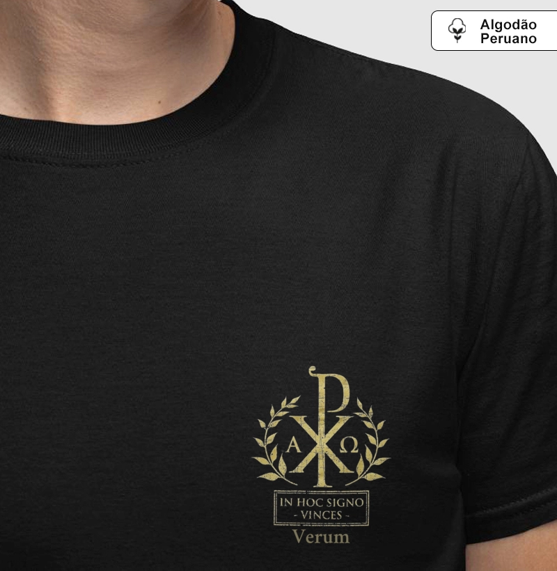 Camiseta Chi-Rho – In Hoc Signo Vinces | Verum