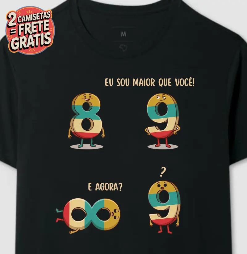 Camiseta O Oito Infinito