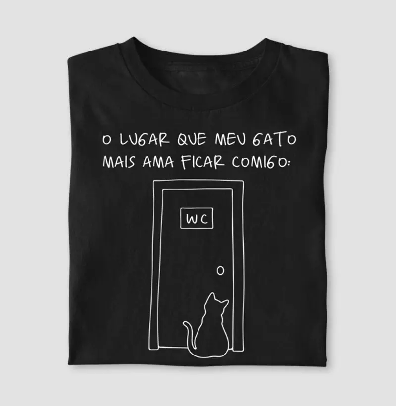 O LUGAR QUE MEU GATO MAIS AMA FICAR COMIGO: