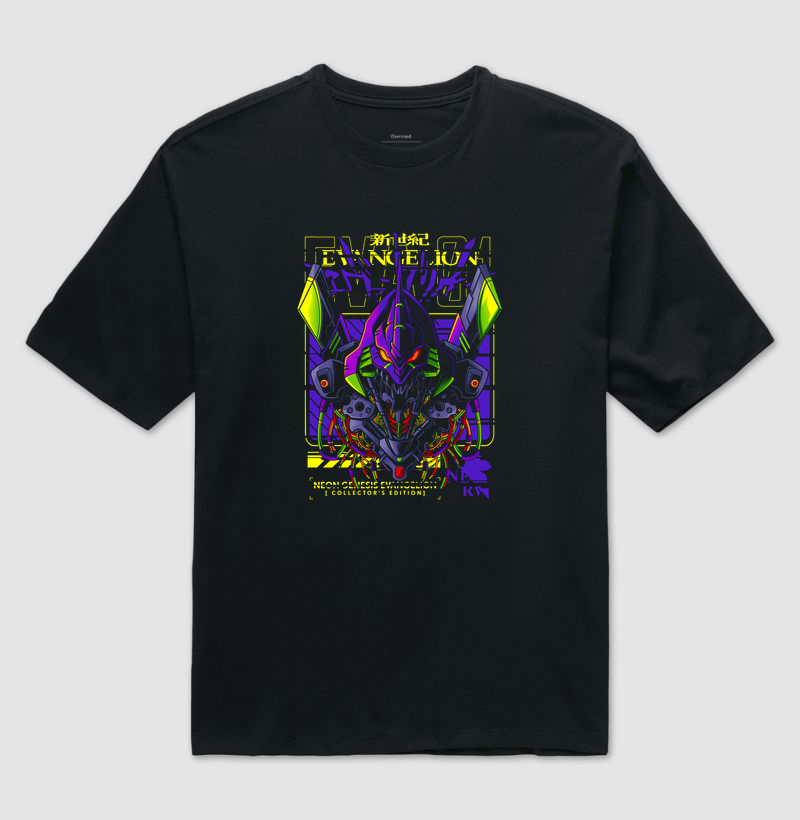 Camiseta Oversized Ryuzen — Cyber Mecha