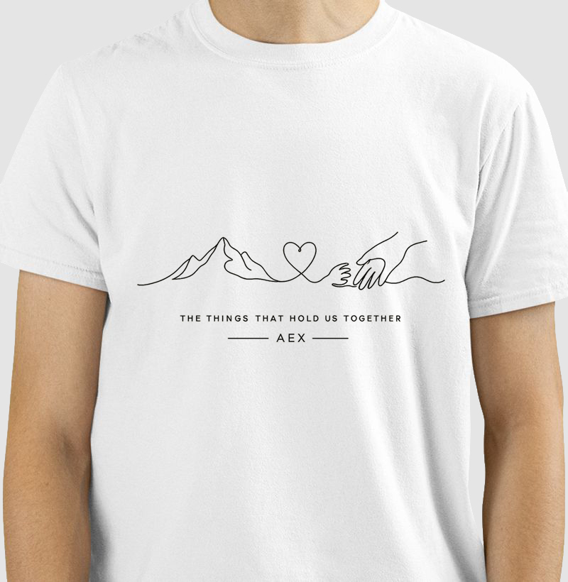 T-shirt Algodão Hold Us