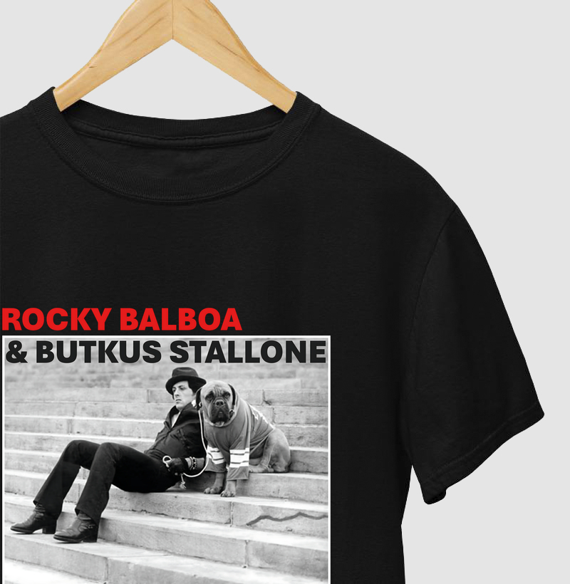 Camiseta Balboa e Butkus