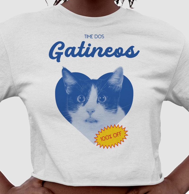 Time dos Gatíneos – CarameloTees