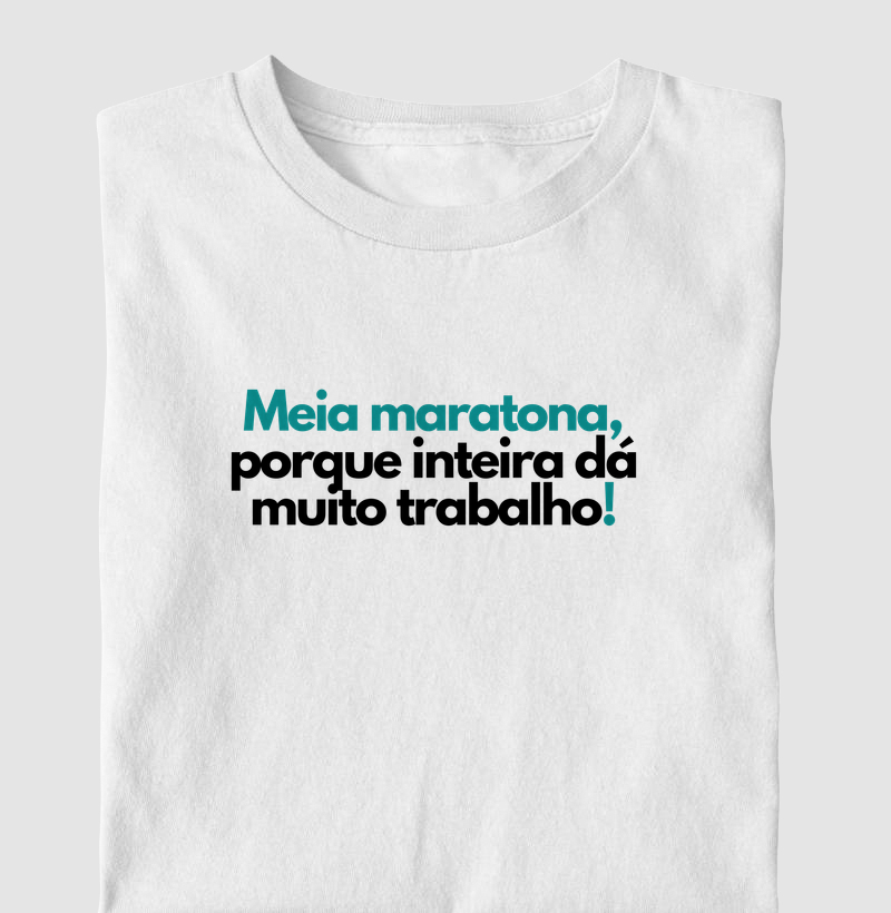 Meia Maratona, Porque Inteira Dá Muito - Azul