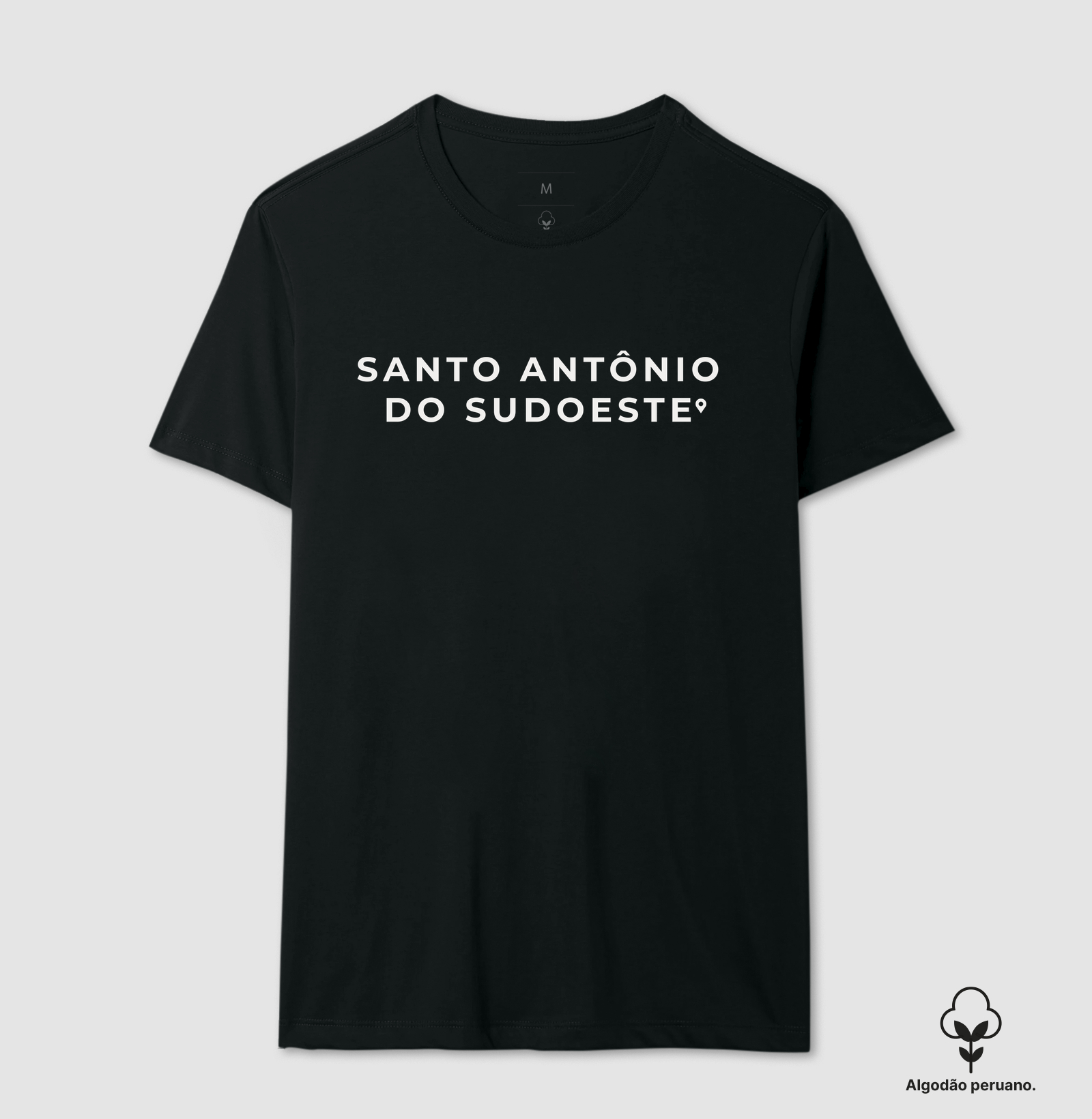 Santo Antônio do Sudoeste | Pin PR - Camiseta Algodão Peruano