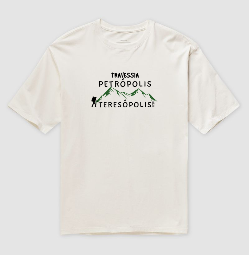 Camiseta Travessia Petrópolis x Teresópolis.